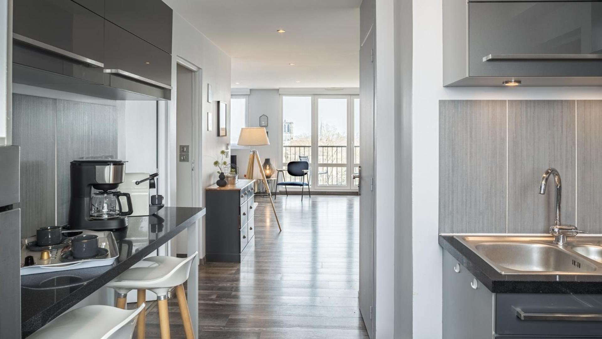 Le Balcon Troyen - Proche Hypercentre - 4 Pers. Apartment Troyes Luaran gambar
